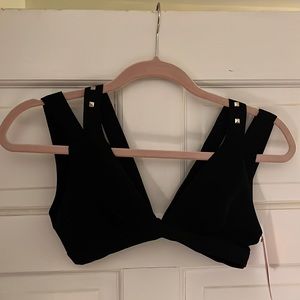 Commando Stripped Studded Bralette